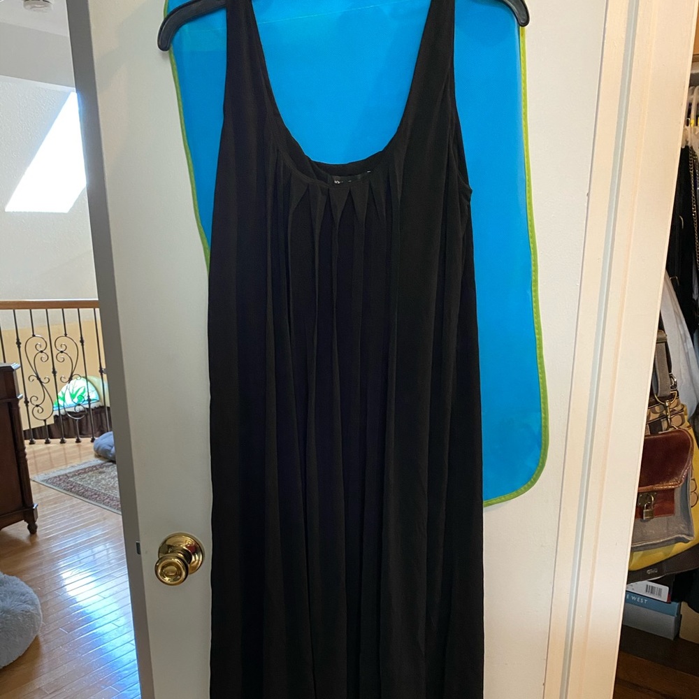 Blank pleated tank dress